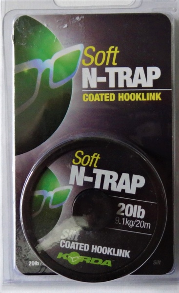 Korda N-Trap Soft Coated Hooklink Silt 20lb